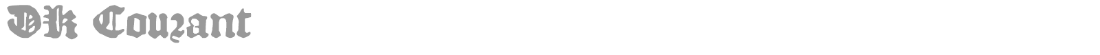 DK Courant font preview